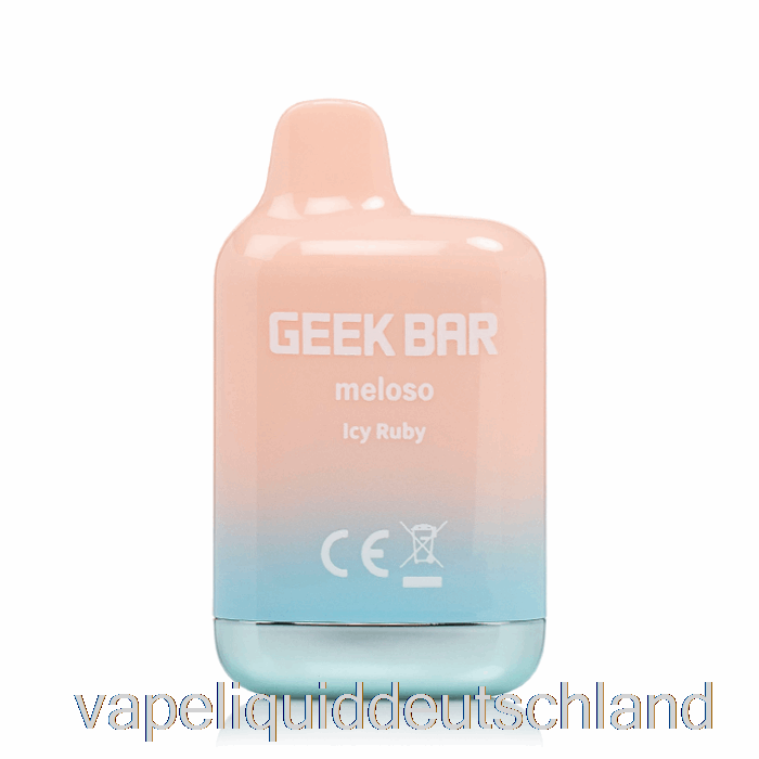 Geek Bar Meloso Mini 1500 Einweg-Eis-Rubin-Vape-Flüssigkeit